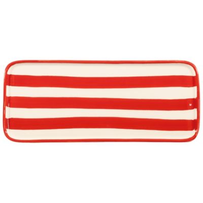 Lido Rectangular Plate, Set of 4