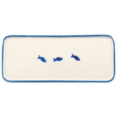 Lido Rectangular Plate, Set of 4