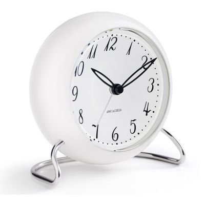 LK Table Alarm Clock by Arne Jacobsen Clocks at Lumens.com