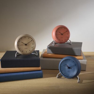 City Hall Table Alarm Clock by Arne Jacobsen Clocks at Lumens.com