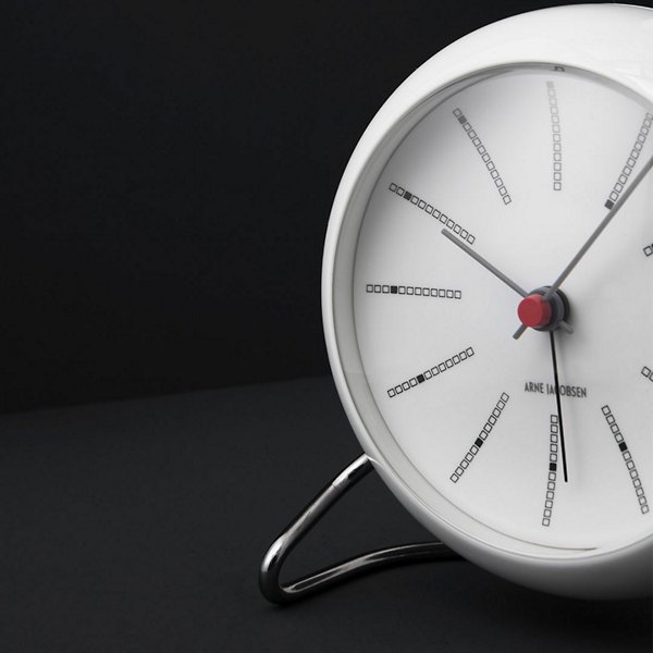Arne Jacobsen Bankers Table Clock