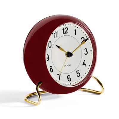 Station Table Alarm Clock by Arne Jacobsen Clocks at Lumens