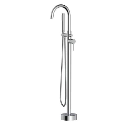 Cameron Floor Mounted Roman Tub Faucet with Handshower