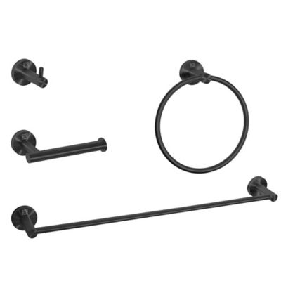 Lawson 4-Piece Bathroom Hardware Set