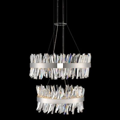 Glacier 2-Tier LED Chandelier