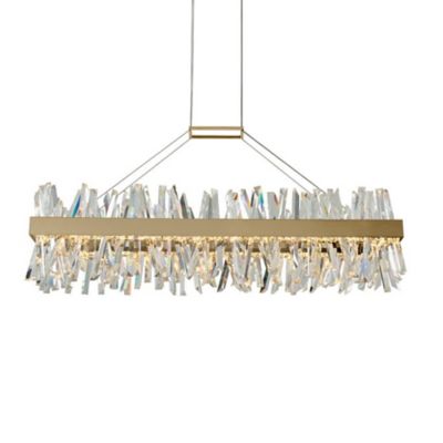 Glacier Linear Suspension (Brushed Champagne Gold)-OPEN BOX