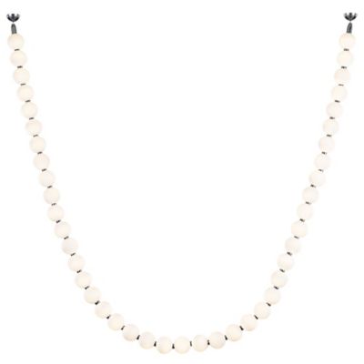 Glam Dual Pearl Cage Pendant Necklace. - New Arrivals