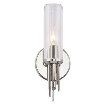 Torres Ribbed Glass Wall Sconce
