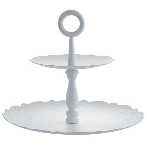 Dressed for X-mas 2-Tier Cake Stand (White) - OPEN BOX RETURN