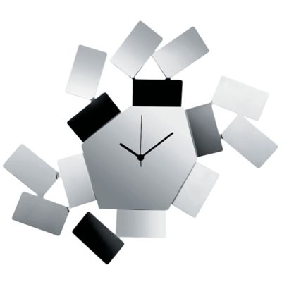 La Stanza Dello Scirocco Clock (Stainless Steel) - OPEN BOX