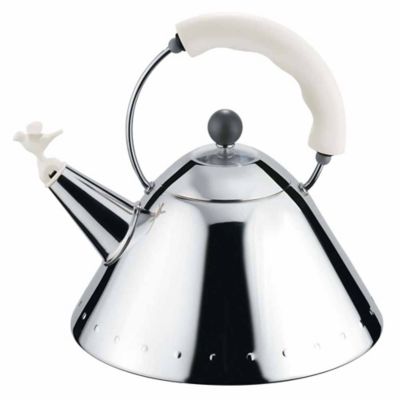 Kettle with Bird Whistle (Super White) - OPEN BOX