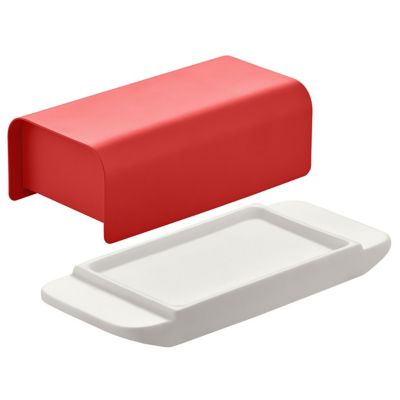 Alessi - Mattina Kitchen Roll Holder, Red