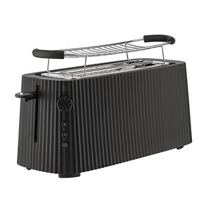 Plisse 4 Slice Toaster With Warming Rack