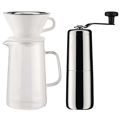 Slow Drip Coffee Maker and Grinder Set