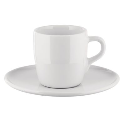 Itsumo 4 Piece Mocha Cup and Saucer Set