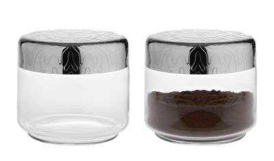 Glass Jars with Stainless Steel Lids, 33.8-fl.oz.