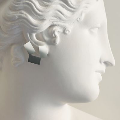 Alisei Earrings by Alessi (Mirror Polished)-OPEN BOX RETURN