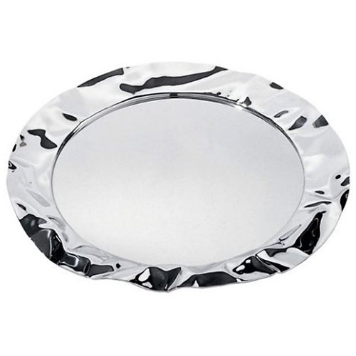 Foix Round Platter(Mirror Polished Stainless Steel)-OPEN BOX