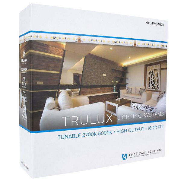 Trulux High Output Tunable LED Tape Light Kit
