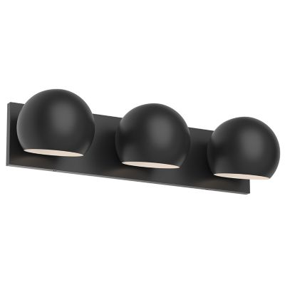 Willow Matte Black Vanity Light