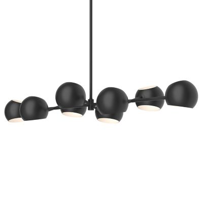 Willow Matte Black Linear Suspension