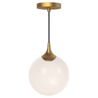 Shown in Aged Gold Finish, lit