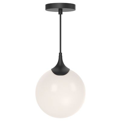 Shown in Matte Black Finish, lit