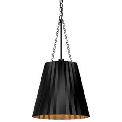 Plisse Cone Pendant