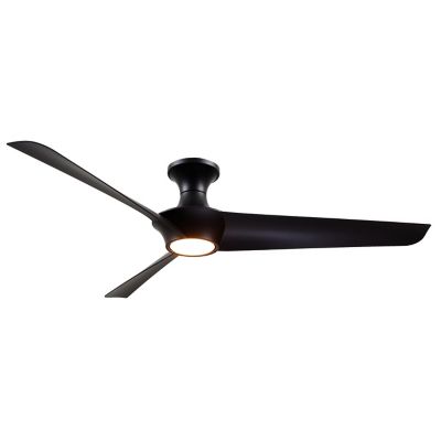 Emiko LED Flushmount Ceiling Fan