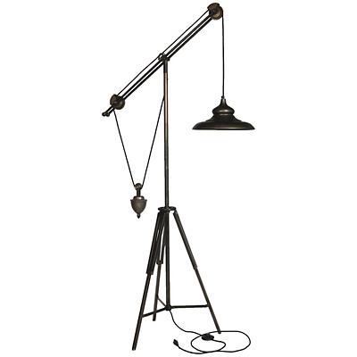 Candel Balanced-Arm Tripod Floor Lamp