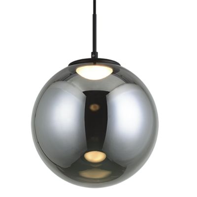 Boble LED Pendant (Matte Black with Smoked Glass) - OPEN BOX