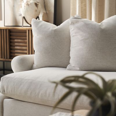 Shown in Natural Chenille color, detail view