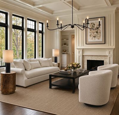 Shown in Natural Chenille color, Large size, in use