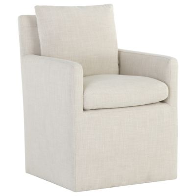 Glenrose Wheeled Dining Armchair