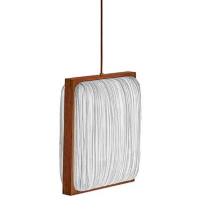 Simon Says Yes with Mahogany LED Pendant Light