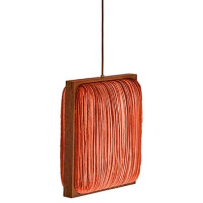 Simon Says Yes with Mahogany LED Pendant Light