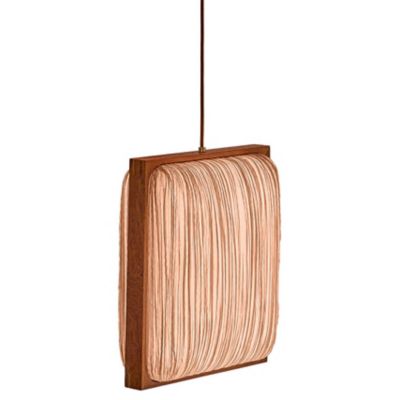 Simon Says Yes with Mahogany LED Pendant Light