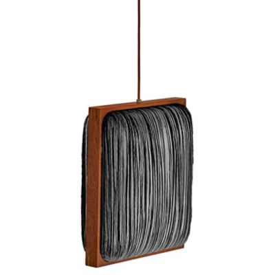 Simon Says Yes with Mahogany LED Pendant Light