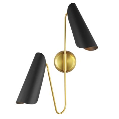 Visual Comfort Two Light Brass Sconce – Reuse Depot, Inc.