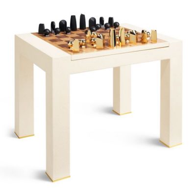 Shagreen Chess Side Table