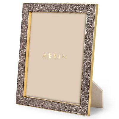 Classic Shagreen Photo Frame (Chocolate|8 Inx10 In)-OPEN BOX