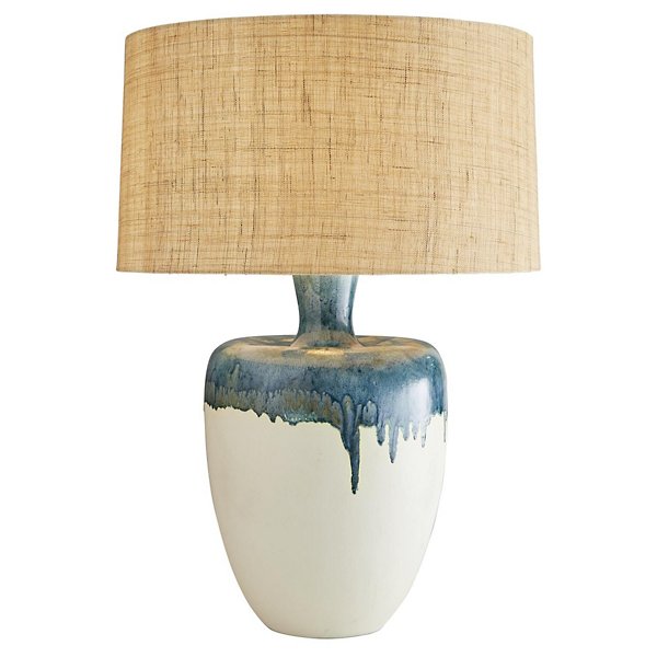 Nordic Table Lamp By Arteriors At, Arteriors Table Lamps Blue