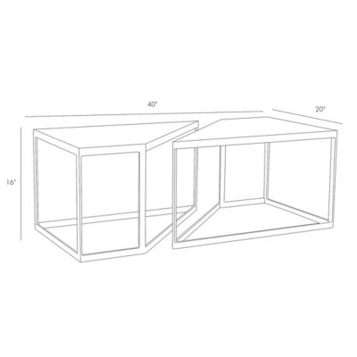 Austin Cocktail Tables Set of 2