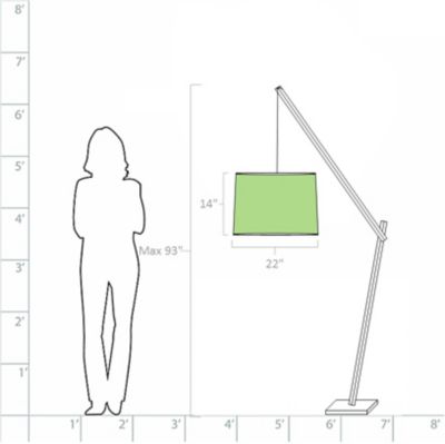 Sarsa Floor Lamp by Arteriors at