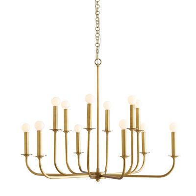 modern candle chandelier