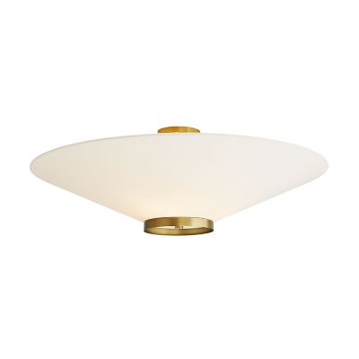 Dome Semi-Flushmount Ceiling Light by ATELIER de TROUPE at