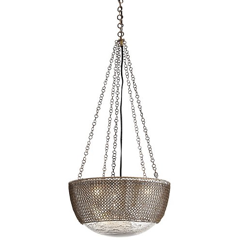 Chainmail Bowl Pendant by Arteriors - OPEN BOX RETURN
