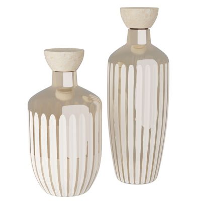 Arielle Decanters, Set of 2