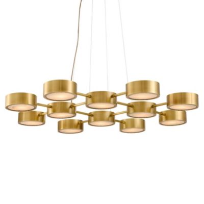 Wright Grid Chandelier