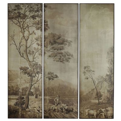 Pastorale Wall Plaques, Set of 3